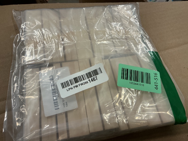 Photo 1 of 10 PCS Wood Place Card Holders, L/T Shape Wood Acrylic Sign Holder, Suitable for Vertical or Slant Back Display in Weddings, Restaurants, Offices