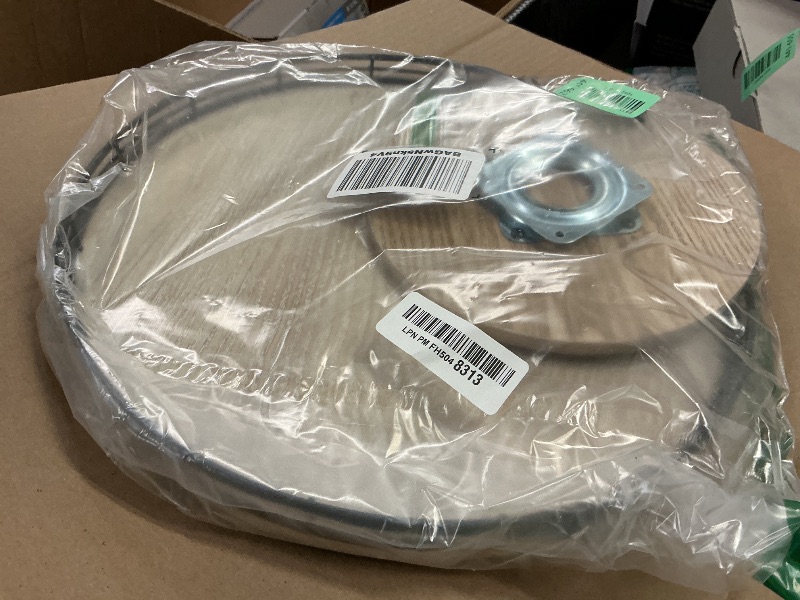 Photo 1 of 13" Oak Bathroom Vanity Tray Turntable for Perfume Candle, Round Wooden Decorative Tray for Kitchen Sink Countertop Organizer, Bathroom Counter Organizer for Skincare Makeup, Rustic Whitewashed