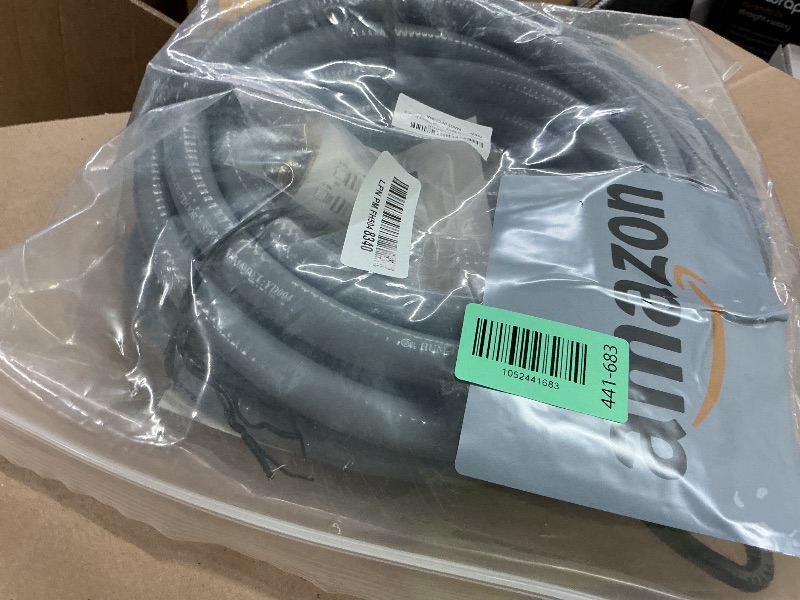 Photo 1 of 24 FT 1/2 Inch ID Natural Gas Grill Hose with Quick Connect Fittings, Propane to Natural Gas Conversion Kit Gas Line for Grill, BBQ, Pizza Oven, Heater and More Low Pressure Appliance
