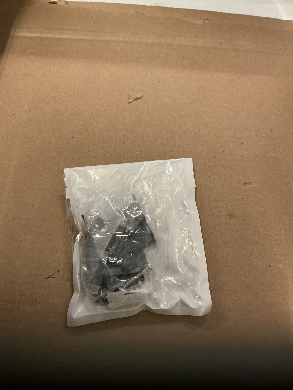 Photo 1 of 2 Pcs Metal Mounting Brackets Roller Blind Buckles, Shade Hardware and Window Blin for Vertical and Roller Shades, Universal Mounting Brackets for Blinds with 4 Screws and 4 Plastic Anchors