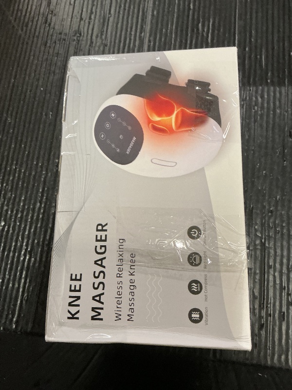 Photo 1 of SPATOES Cordless 360° Knee Massager with 1-Second Heat & Red Light Therapy for Joint Pain Relief, 3 Intensities Ideal for Athletes, Seniors, Active Adults