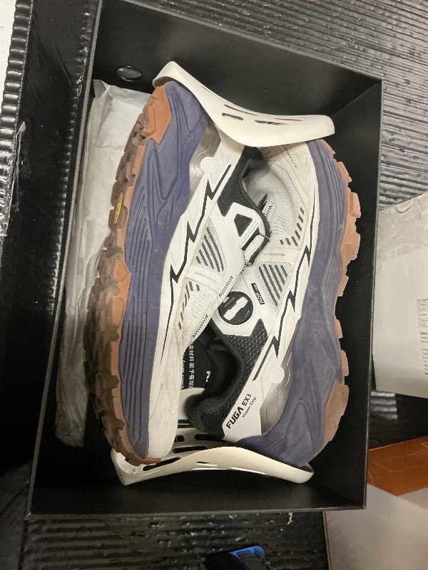 Photo 1 of KAILAS Men's FUGA EX 3 BOA Trail Running Shoes Lightweight Slip Resistant Breathable Jogging Hiking Sneakers Light Silver Gray US 7.5