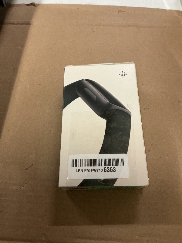 Photo 1 of Fitbit Inspire 3 Health &-Fitness-Tracker with Stress Management, Workout Intensity, Sleep Tracking, 24/7 Heart Rate and more, Midnight Zen/Black One Size (S & L Bands Included)