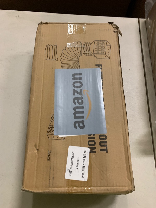 Photo 1 of 2 Pack Rain Gutter Downspout Extensions, Upgraded Flexible Drain Down Spout Extender for Rain Water Drainage, Each Extendable from 20" to 66", Combine to 10 ft with Connector(Black)