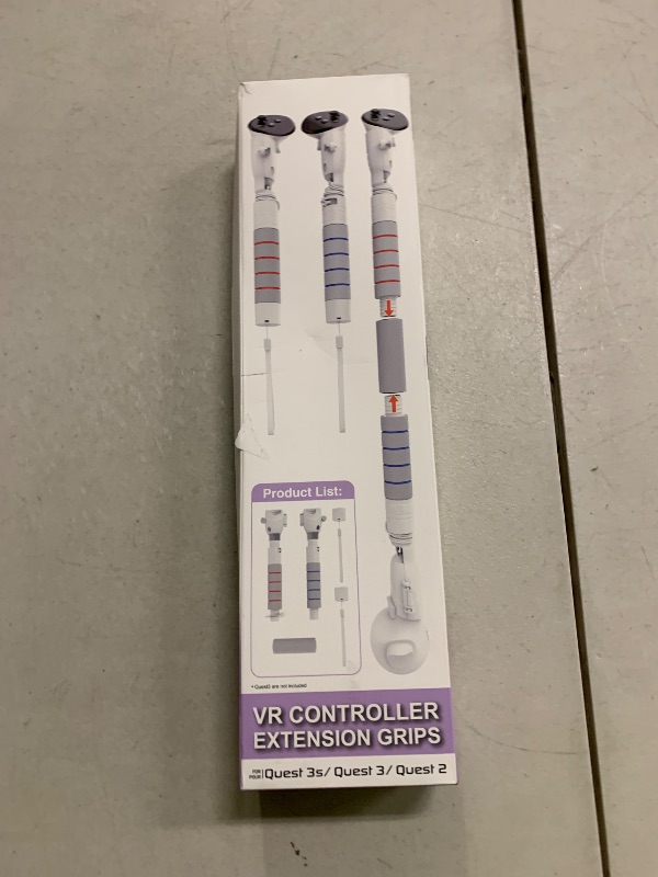Photo 1 of 4-in-1 Gorilla Tag Long Arms for Meta Quest 3S/for Oculus Quest 3/2/Pro/Rift S Controller, Kinwin Long Arm Extenders for Quest Accessories, VR Handle Attachments for Beat Saber/Gorilla Tag/Golf Club Game