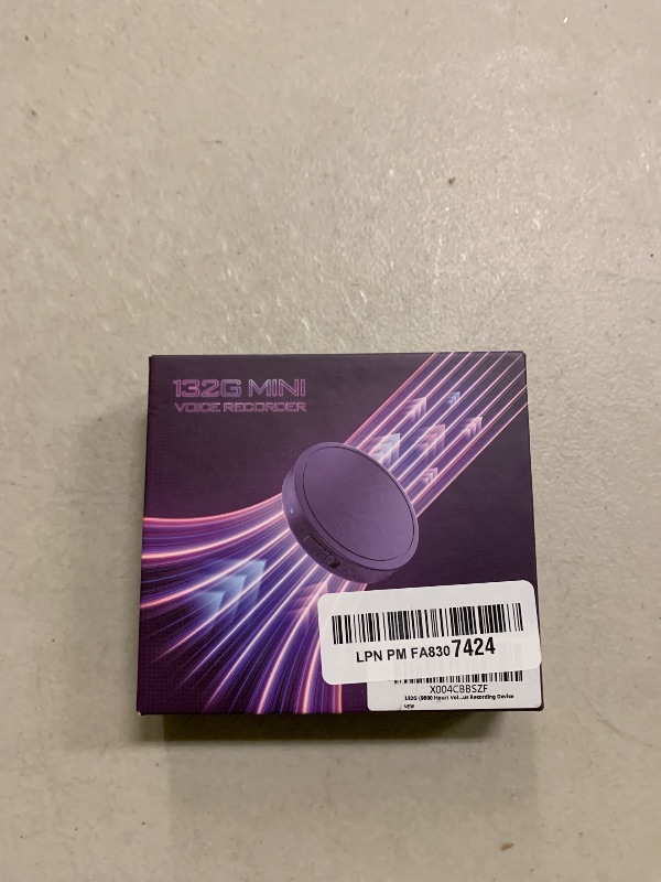 Photo 1 of 132G (9800 Hour) Voice Activated Recorder - Elasound Voice Recorder with AI-Intelligent Triple Noise Reduction, Portable Audio Recorder for Work, Lectures, Meetings, 100H Continuous Recording Device