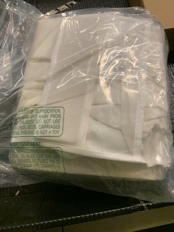 Photo 1 of 2 Pack Over the Door Organizer 5 Tiers, Extra Large Behind Door Storage of 10 Compartments, 80 lbs Weight Capacity Over Door Organizer, Door Hanging Organizer for Closet, Diaper Organizer, Beige