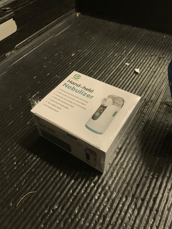 Photo 1 of Hand-held Nebulizer for Respiratory System, Portable Nebulizer with Self-Clean Mode, Rechargeable Nebulizer for Home Office Travel