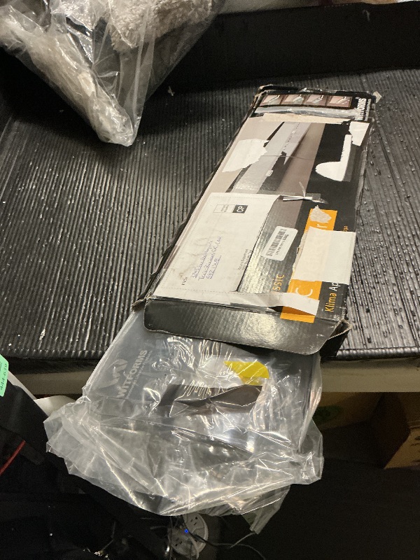 Photo 1 of WITFORMS CLASSIC Adjustable AC Air Deflector - 360° Rotatable - Extends 24" to 43" Length - Fits Most Standard Split air conditioners - Transparent Design - Measure Before Purchase