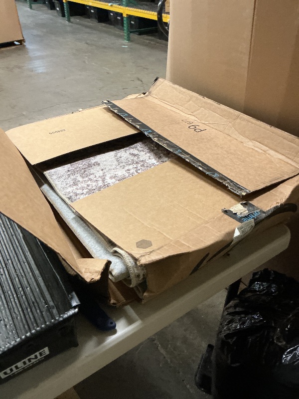 Photo 1 of 3x20 ft Extra Long Hallway Runner Rug - Non-Slip Washable Floor Runner with Rubber Backing, Modern Low Pile Thin Wide Carpet for Entryway, Kitchen, Living Room (Brown Beige, 3x20)