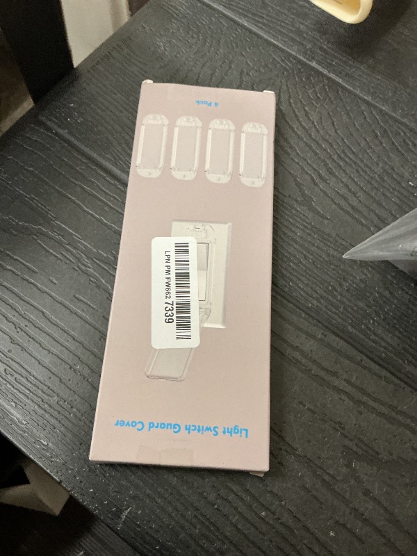 Photo 1 of 4 Light Switch Guard Cover, Baby Proof Wall Switch Cover Guard for Rocker Light Switch Protects Your Lights or Circuits from Being Accidentally Turned On or Off