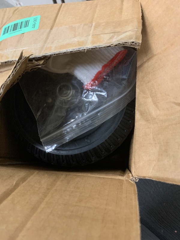 Photo 1 of 8 Inch Heavy Duty Rolling Gate Wheel, Sliding Gate Rollers for Metal Tube Gate and Chain Link Fence, Driveway Entrance Gates, Commercial & Industrial Use, Max Load 660 lbs