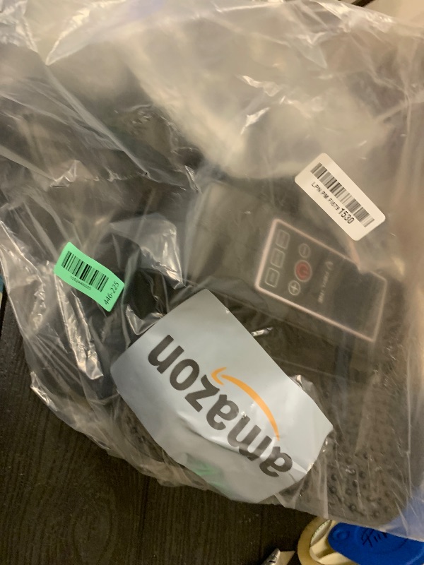 Photo 1 of Under Desk Elliptical Machine Elliptical Leg Exerciser as Seen on TV for Senior with Remote Control Portable Quiet Electric Seated Pedal Exerciser with 12 Adjustable Speed