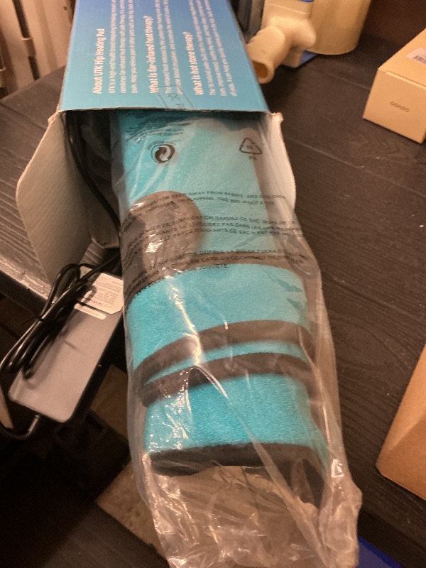 Photo 1 of UTK Hip Heating Pad for Sciatica, 5X Far Infrared Heating Pads with 16 Natural Jades & Smart Controller, Lower Back/Thigh/Buttock/Abdomen Electric Heat Pad for Women (16.9 Inch)