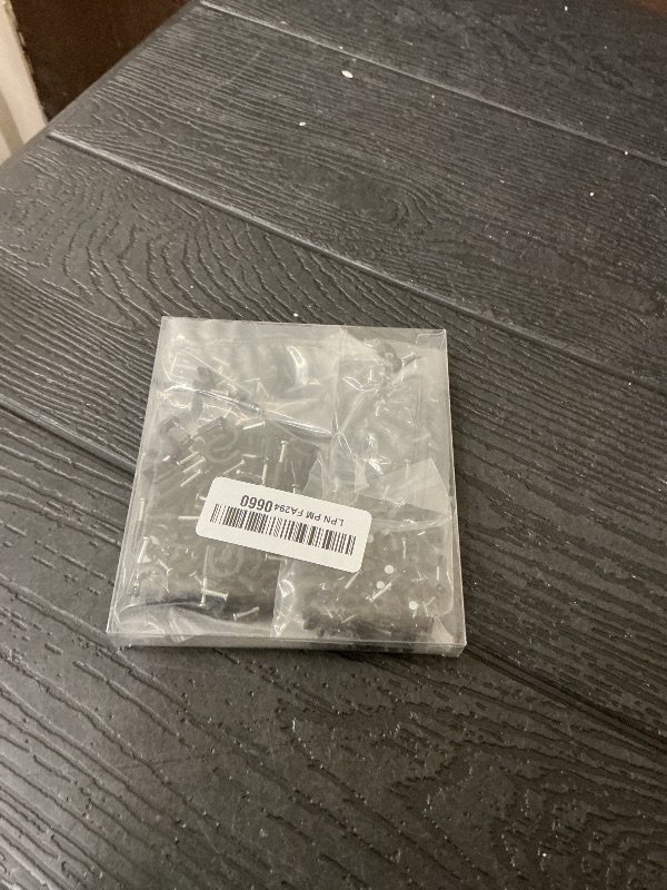 Photo 1 of 200 Pcs Cable Clips 4/6/8/10mm Nail in Cable Clips Cable Wire Clips Cable Tacks Coax Cable Clips Speaker Wire Clips Cable Nails for Cords Wall Wire Clips RG6 RG59 CAT6 RJ45 Ethernet Cable Clips Black