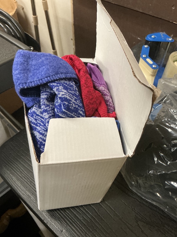 Photo 1 of 3 Pack Dog Sweaters for Small Dogs Girl Boy Winter Fleece Clothes Warm Soft Dog Sweatshirt Outfit for Dogs Cats Pet Apparel