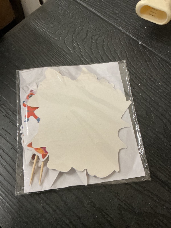 Photo 1 of 25pcs Super Cats Cake Decorations with 24pcs Cupcake Toppers, 1pcs Cake Topper for cats Birthday Party Supplies