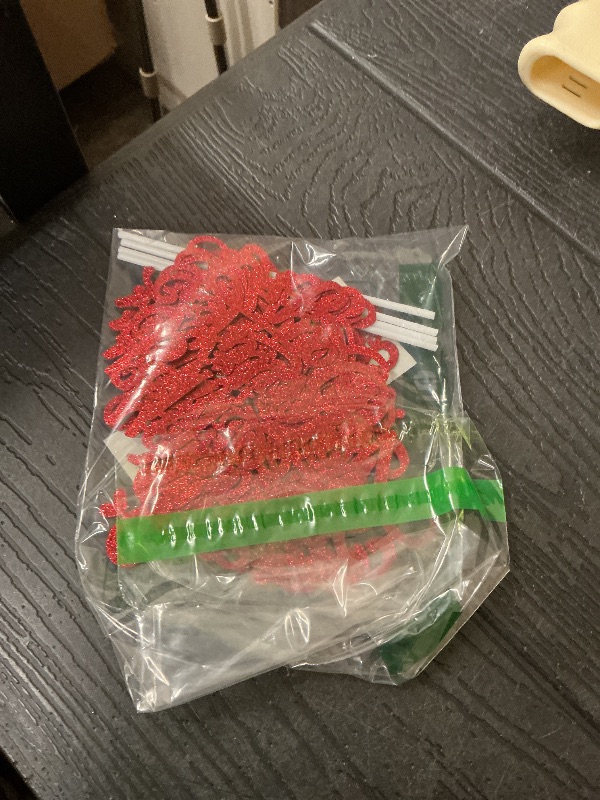 Photo 1 of 10pcs Happy Valentines Day Cake Topper Red Glitter Cake Topper Valentine's Day Cupcake Topper Heart Shaped Cake Picks Cake Accessories for Wedding Valentine's Day Gifts Cake Decoration Party