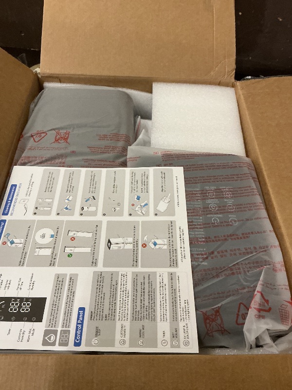 Photo 1 of 2.64Gal Humidifiers for Bedroom Large Room, Warm and Cool Mist up to 500ft², Top Fill Diffuser Ambient Light, 3 Mist Modes, 24H Timer, 35dB Quiet Humidifier for Home Office Plants