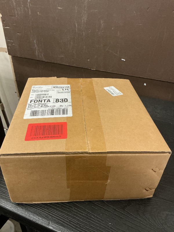 Photo 1 of Moen Flo Smart Water Monitor and Automatic Shutoff Sensor, Wi-Fi Connected Water Leak Detector for 1-1/4-Inch Diameter Pipe, 900-002