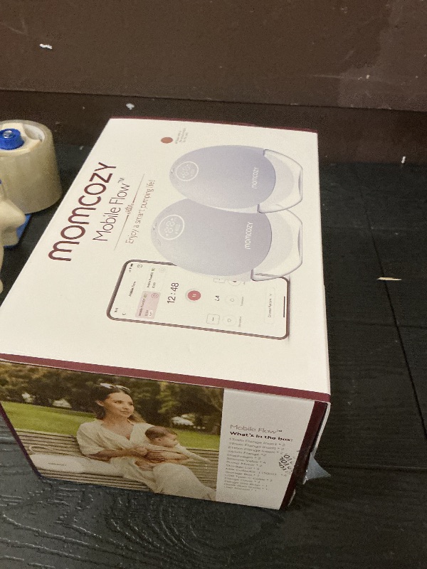 Photo 1 of Momcozy Wearable Breast Pump, Hands Free Upgraded Mobile Flow | M9, App Discreet Control with Personalized Multi-Modes & 15 Levels, Wearable Breast Pump 24mm, 2 Pack Cozy Red