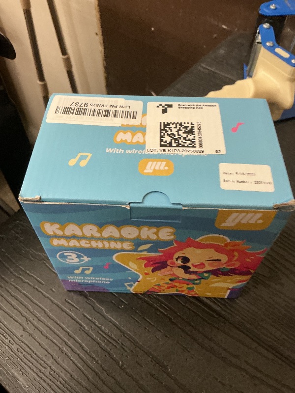 Photo 1 of YLL Upgraded Mini Karaoke Machine with 3 Wireless Microphones Toy for Kids, Birthday Gifts for Girls Boys, Portable MP3 Player for Ages 3, 4, 5, 6, 7, 8, 9, 10, 11, 12+ Year Old Family Party (Purple)
