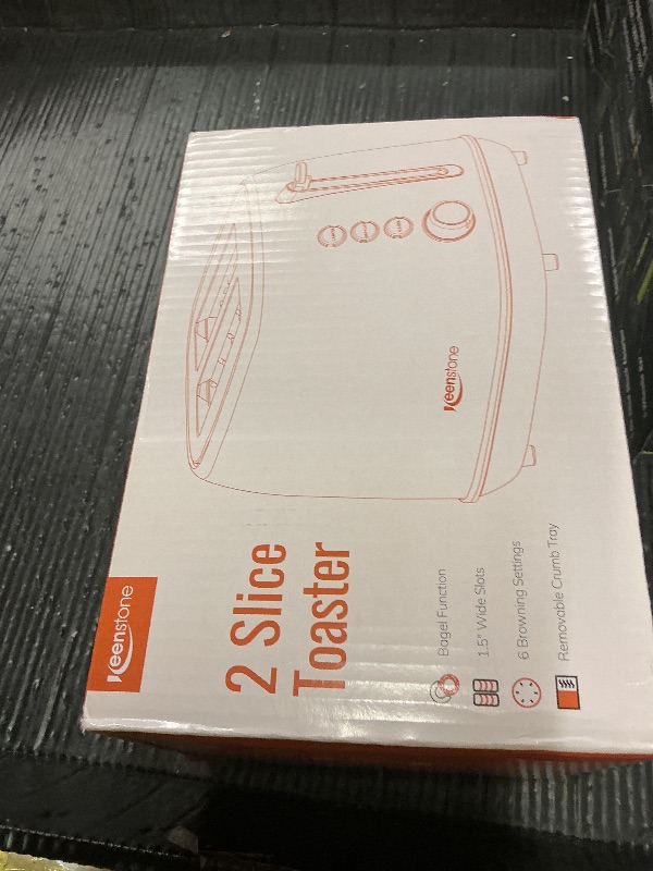 Photo 1 of 2 Slice Toaster Retro Stainless Steel with Bagel, Cancel, Defrost Function and 6 Bread Shade Settings Bread Toaster, Extra Wide Slot and Removable Crumb Tray (Pink)