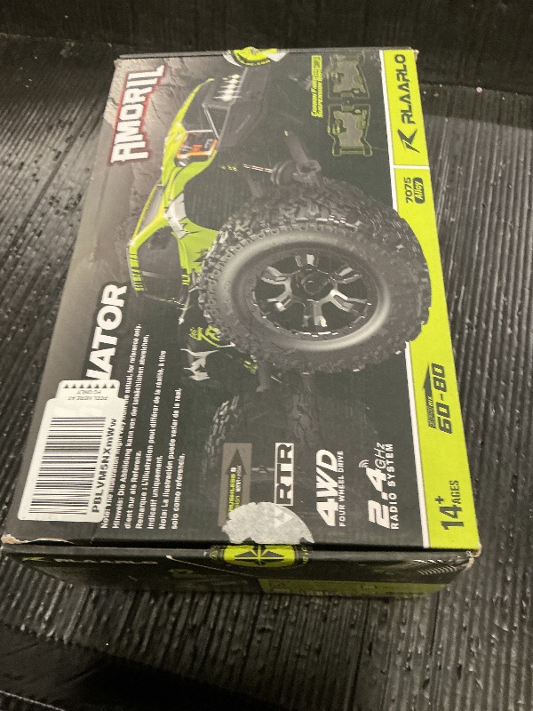 Photo 1 of RIAARIO 1/10 Brushless RC Cars, Monster Truck, 50+ MPH, 4WD, Waterproof, Carbon Fiber, Black, Ages 8+