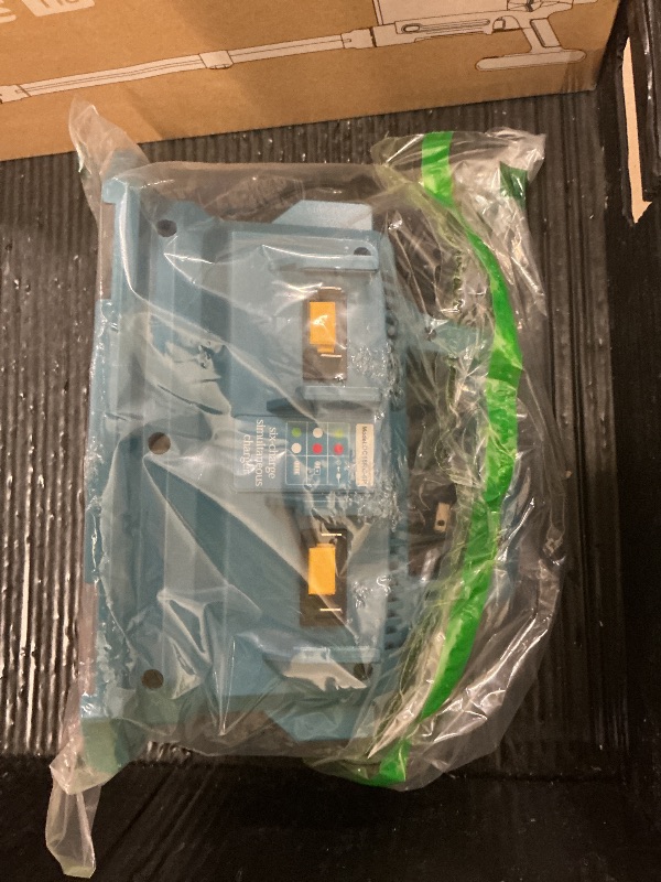 Photo 1 of ?Simultaneously Charging | Fast? 6 Bays Replacemen for Ma-Kita 18V Charger DC18SF DC18RD DC18RC, Compatible with Ma-Kita 18 Volt LXT Battery BL1820B BL1830B BL1840B BL1850B BL1860B/No Battery Included