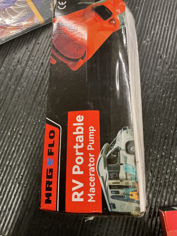 Photo 1 of RV Macerator Pump 12V,Portable Macerator Waste Pump,12GPM Suction 3.2 feet Lift 10 feet with Garden Hose Discharge Port,Quick Release Sewage Pump with Fresh Water Rinse and Manual Crushing Function.