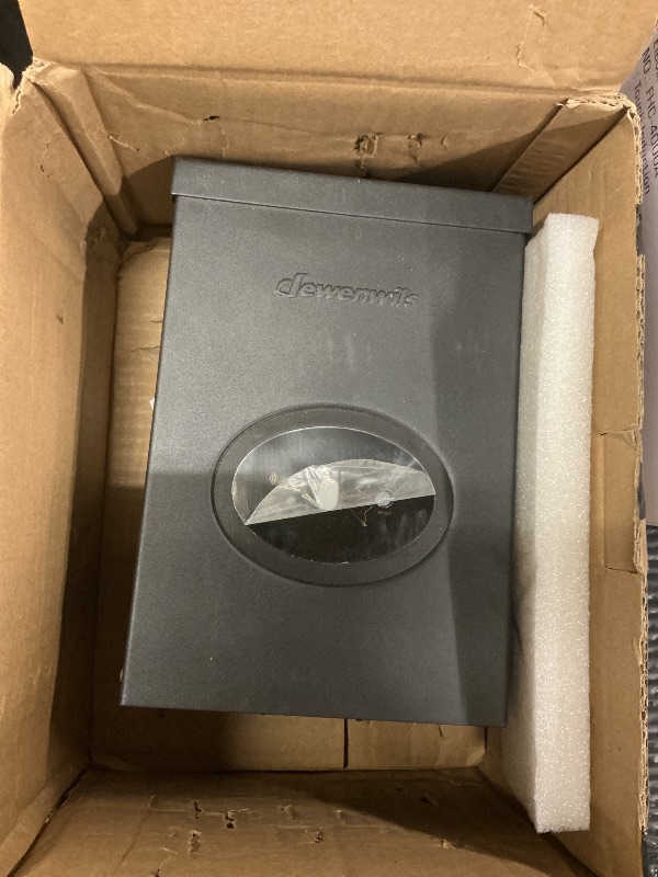 Photo 1 of DEWENWILS 300W Smart Low Voltage Transformer, Compatible with Alexa and Google Home, 120V AC to 12V AC for LED Landscape Lights, Outdoor Lighting, ETL Listed, Waterproof, Schedule and Timer