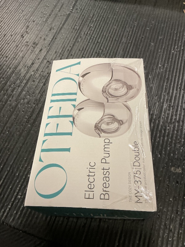 Photo 1 of Hands Free Breast Pump Wearable MY-375 - Strong Suction, Low Noise, Wearable Breastfeeding Pump with 4 Mode &12 Levels, Portable Electric Breast Pump 24mm - 19/21/Insert/Flange, 2 Pack (White)