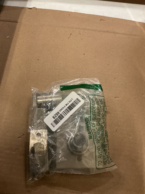 Photo 1 of **USED** Kwikset Casey Dummy Door Handle, Single Sided Lever for Closets, French Double Doors, and Pantry, Satin Nickel Non-Turning Reversible Interior Push/Pull Lever, with Microban Protection