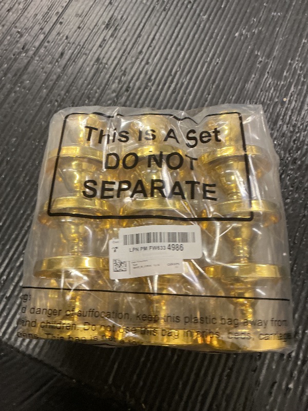 Photo 1 of 24 Pieces Plastic Mini Cake Stand with Dome Cover Chocolate Candy Cupcake Containers Dessert Display Plate with Dome Cover for Birthday Wedding Holiday Party Supplies (Gold, Transparent)