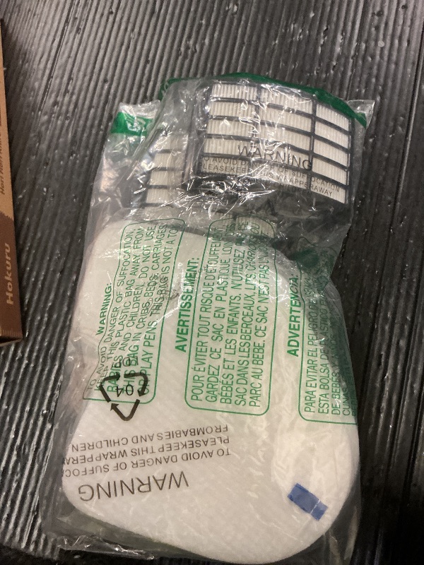 Photo 1 of 2 + 4 Pack Filters for Shark Vacuum Navigator Lift Away Filter Replacement ZU503AMZ NV350 NV351 NV352 NV355 NV356E NV357 NV360 NV370 UV440 UV540, Parts XFF350 XHF350