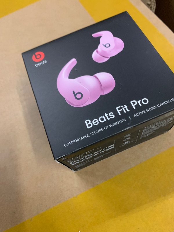 Photo 1 of Beats Fit Pro (1st Gen) - True Wireless Noise Cancelling Earbuds - Active Noise Cancelling - Sweat Resistant Earphones, Compatible with Apple & Android, Class 1 Bluetooth® - Stone Purple