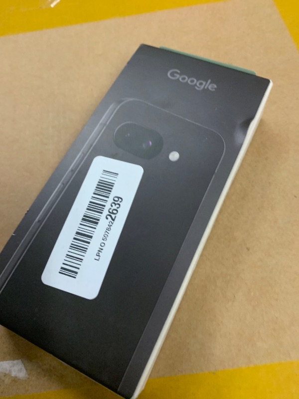 Photo 1 of Google Pixel 9a with Gemini - Unlocked Android Smartphone with Incredible Camera and AI Photo Editing, All-Day Battery, and Powerful Security - Obsidian - 256 GB
