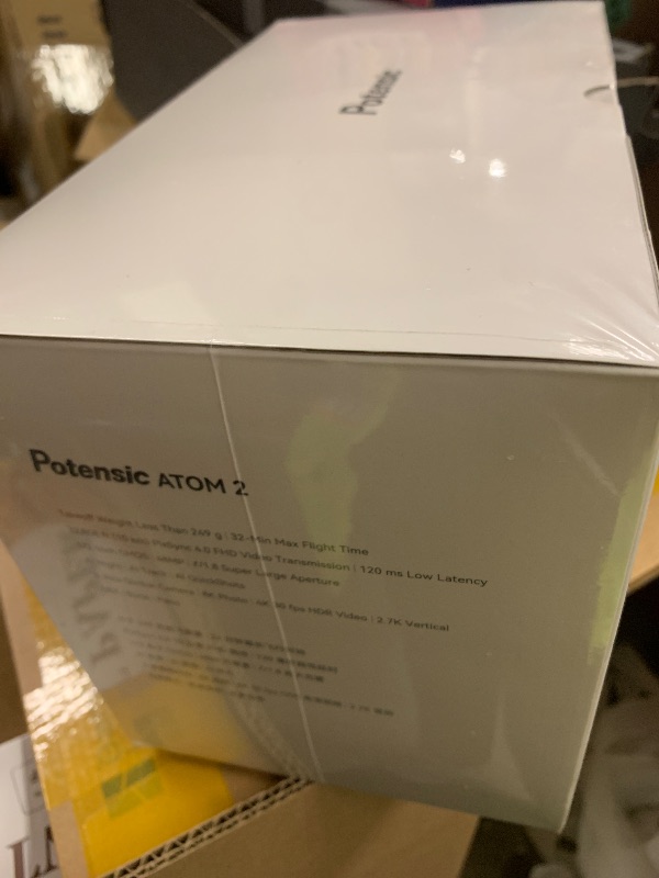 Photo 1 of Potensic ATOM 2 Drone with Camera for Adults 4K Video, 8K Photo, Under 249g, 3-Axis Gimbal, 10KM Transmission, AI Track, Vertical Shooting, AI Night Shot, QuickShots, Fly More Combo (96-Min Flight)