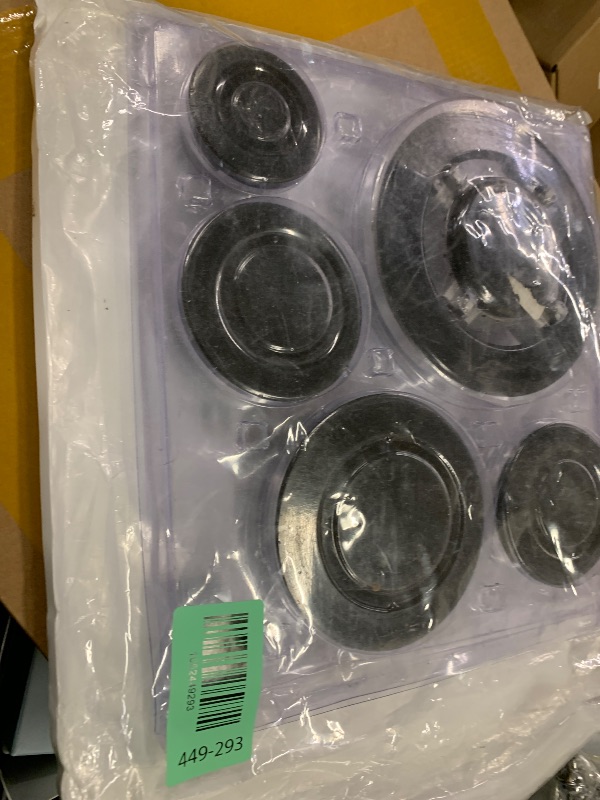 Photo 1 of 11PCS Gas Stove Burner Covers Cooker Hat Set, Comaptible for SA-BAF Gas Stoves, Lid Upgraded Oven Gas Hob Burner Crown Flame Cap, Replacement Caps Stove Burner Head Parts