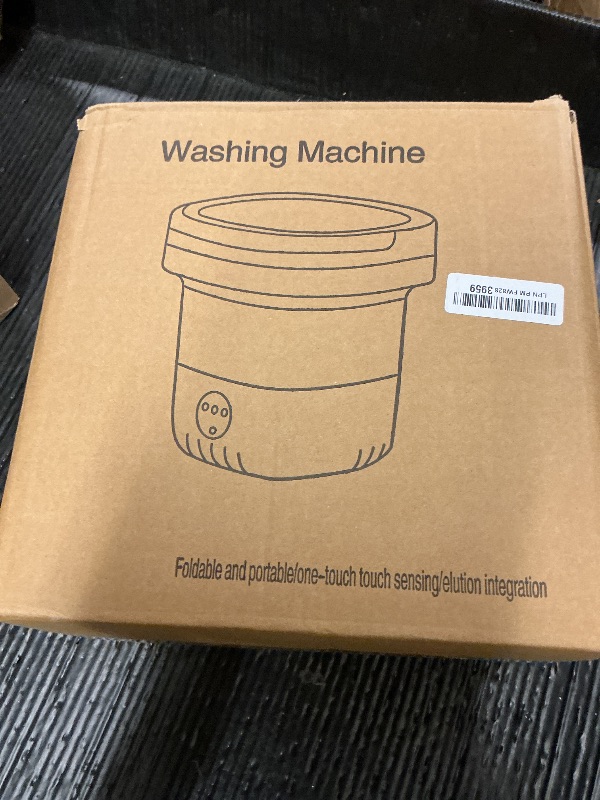 Photo 1 of 16L Portable Washing Machine, Mini Washer with Spin Dry Basket, Two Timed Laundry Modes for Small Loads, Compact Washer for Apartments, Dorm Rooms, RVs, Travel (Green)