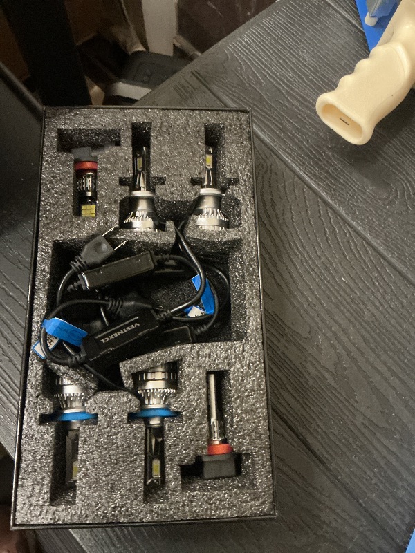 Photo 1 of VESTNEXCL Fit for Ford 2006-2018 Fusion Hi/Lo Beam Fog Light Bulb Combo, 800% Brightness, Dual-sided 3570 Chips, 6000K White, 60000HRS Long Lifespan, Plug-and-Play, Pack of 6