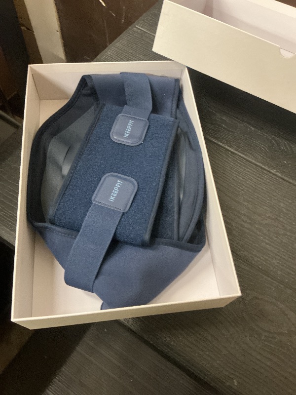 Photo 1 of IKEEPFIT Portable Heating Pad for Back, Cordless Wearable Heat Belt with Massager for Lower Back Pain Relief, Battery Powered 8000 mAh Rechargeable, MAXwarm® 3.0, Gift for Women Men 90-310 lbs