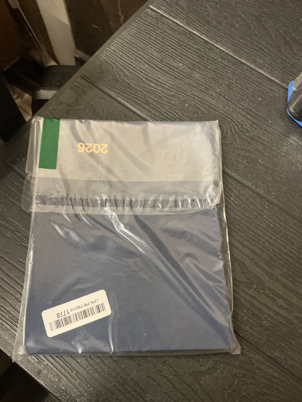Photo 1 of 2026 Textured Cover Weekly Monthly Planner, 8"x10": 14 Months (November 2025 - December 2026) / 2026 Calendar / 2026 Weekly Calendar/Weekly Planner Organizer (Navy)