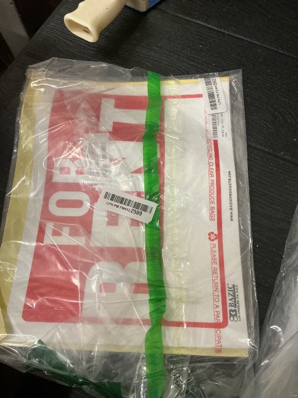 Photo 1 of "FOR RENT" Sign - 9"x12", 2PC Bulk Pack, Weatherproof Plastic