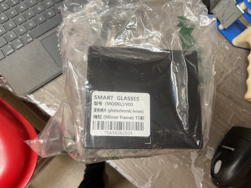 Photo 5 of Smart Glasses with Camera, 8MP HD Camera Glasses, 1200P Video Recording Glasses With AI Assistant, Real-Time 139-Language Translation, Color-Change Lenses, Bluetooth Eyeglasses for Indoor Outdoor Use