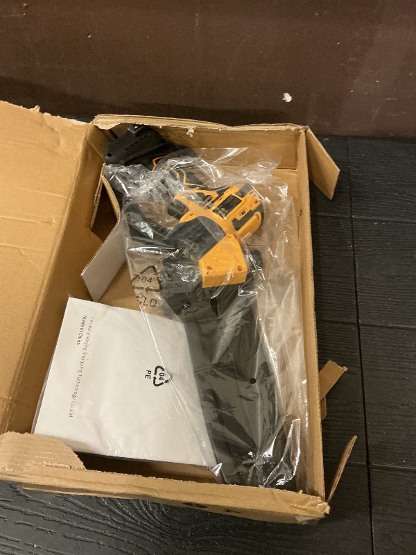 Photo 1 of Chainsaw for Dewalt 20V MAX Battery, 8-Inch Brushless Cordless Pruning Chainsaw, 24.6FT/S Fast Powerful Cutting, 4000RPM Electric for Wood Cutting(Battery Not Included)