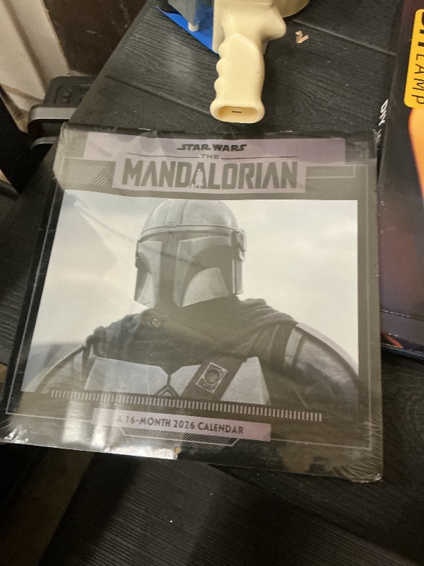 Photo 1 of 2026 Star Wars: Mandalorian Wall Calendar