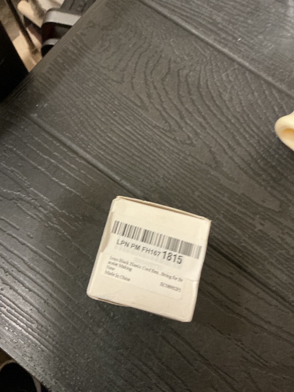 Photo 1 of 1mm Black Elastic Cord Beading Thread Stretch String for Bracelet Making