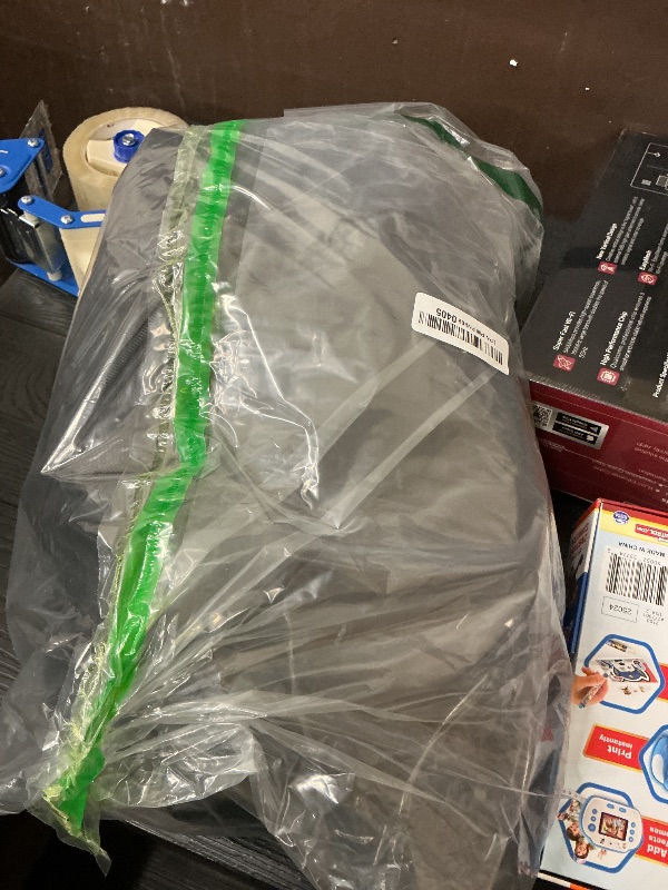 Photo 1 of 177 Gallon Outdoor Cushion Storage Bag 68 inch Extra Large Patio Furniture Cushion Storage Bag Waterproof Garden Cushion Storage Covers with Zipper and Handles Black (1 Pack, 68"L x 30"W x 20"H)