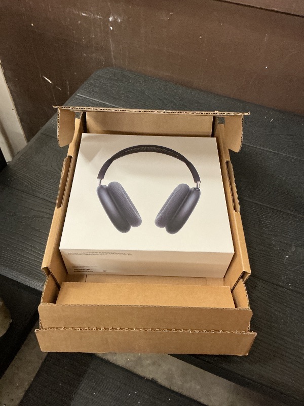 Photo 1 of Apple AirPods Max Wireless Over-Ear Headphones, Pro-Level Active Noise Cancellation, Transparency Mode, Personalized Spatial Audio, USB-C Charging, Bluetooth Headphones for iPhone - Midnight